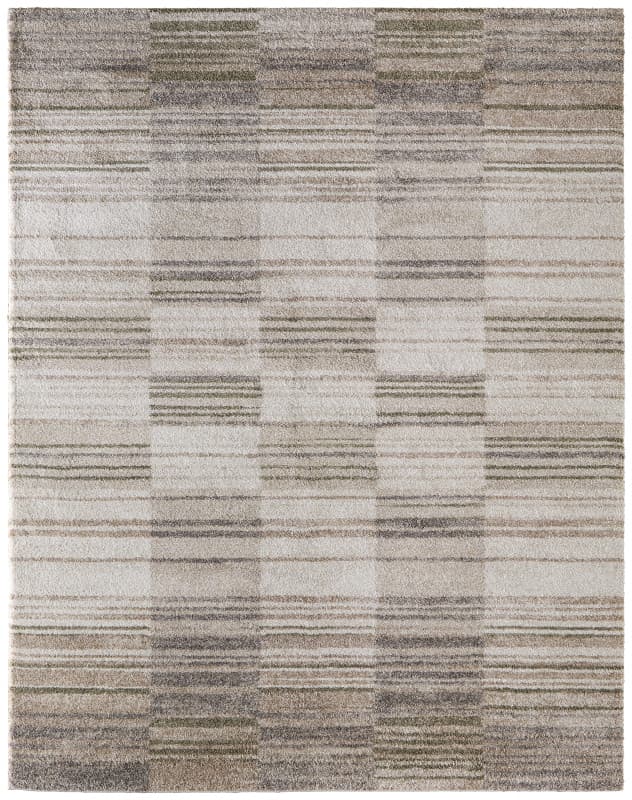 Richmond Modern Geometric, Ivory/Grey/Tan