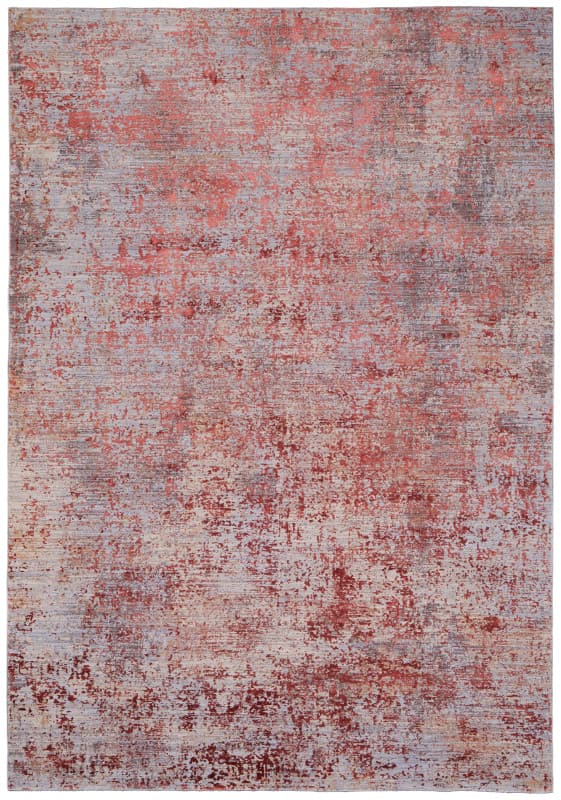 Pryor Modern WaterColour, Red/Grey/Blue