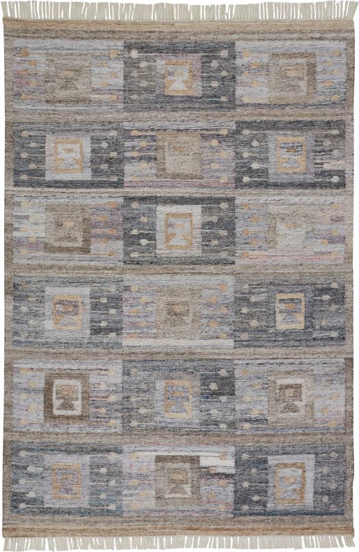 Beckett Transitional Moroccan, Grey/Taupe/Tan