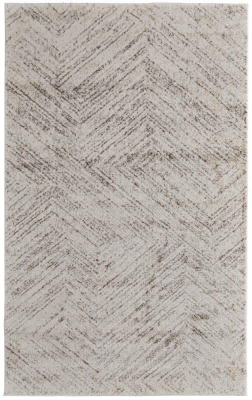 Vancouver Modern Geometric, Ivory/Tan/Brown