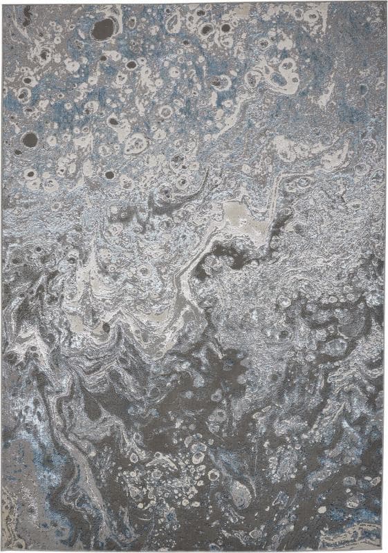 Azure Modern WaterColour, Ivory/Grey/Blue