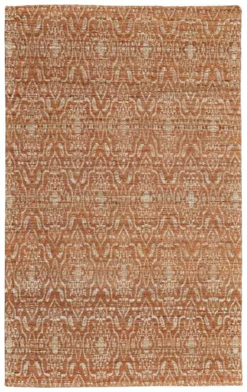 Lilliana Transitional Geometric, Orange/Tan