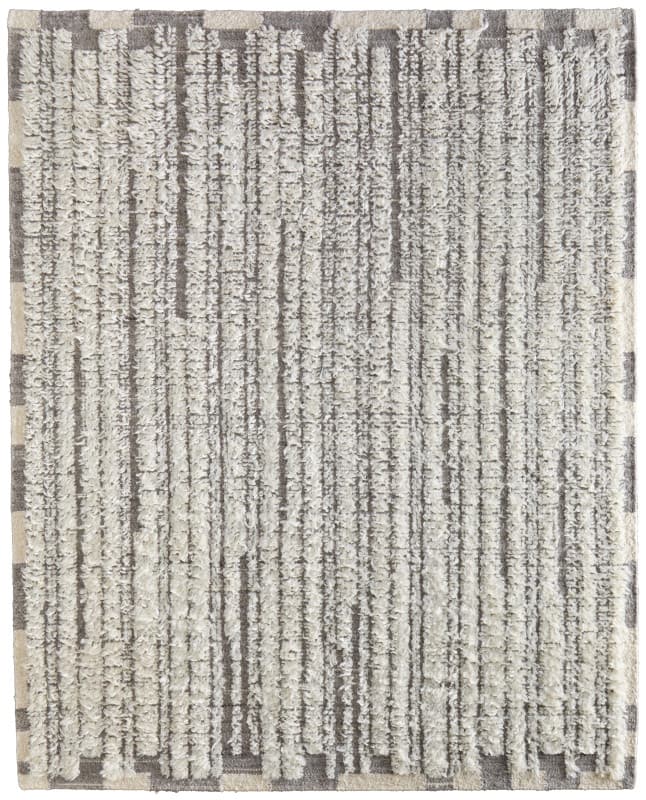 Ashby Transitional Stripes, Ivory/Grey