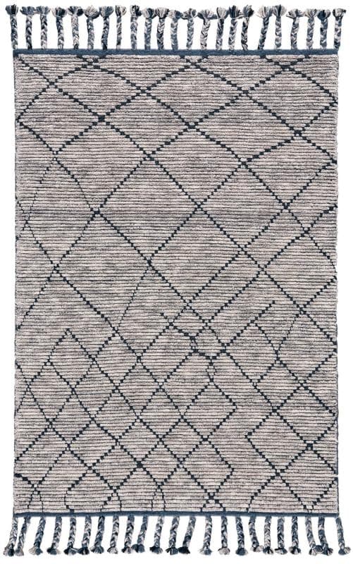 Twain Transitional Diamond, Taupe/Blue/White