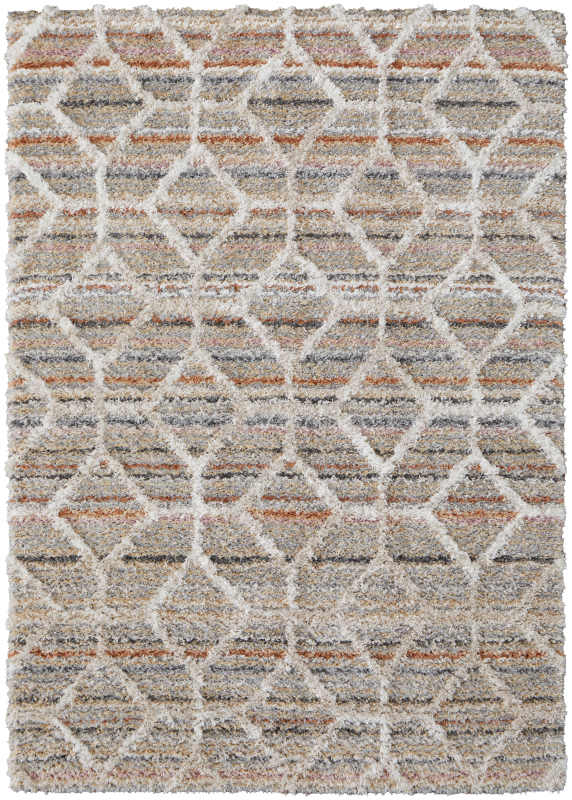 Mynka Transitional Diamond, Tan/Taupe/Ivory