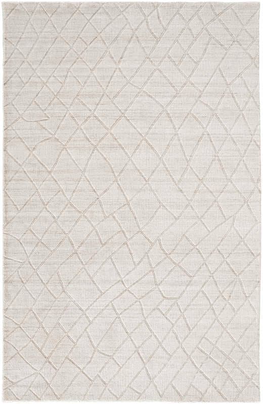 Redford Transitional Solid, Ivory/Grey