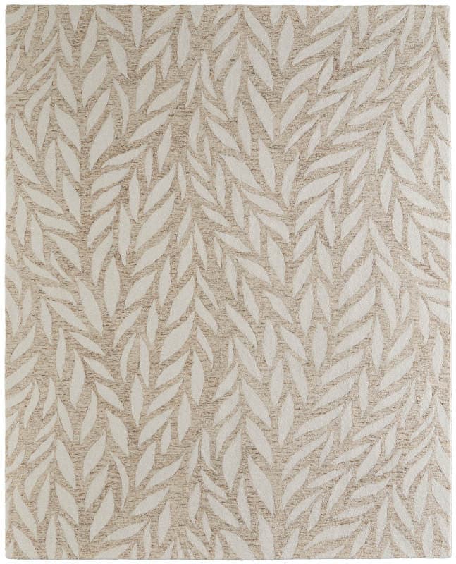 Wallace Modern Floral & Botanical, Tan/Ivory