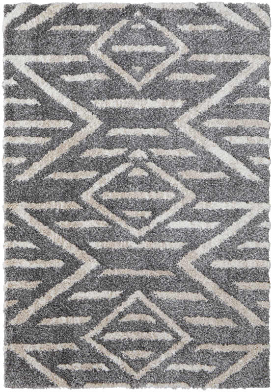 Mynka Transitional Diamond, Grey/Ivory