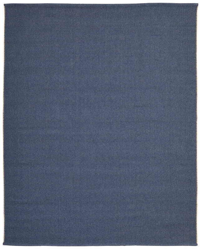 Theo Modern Solid, Blue/Tan