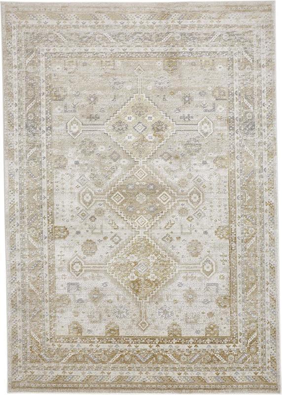 Aura Modern Persian, Gold/Ivory