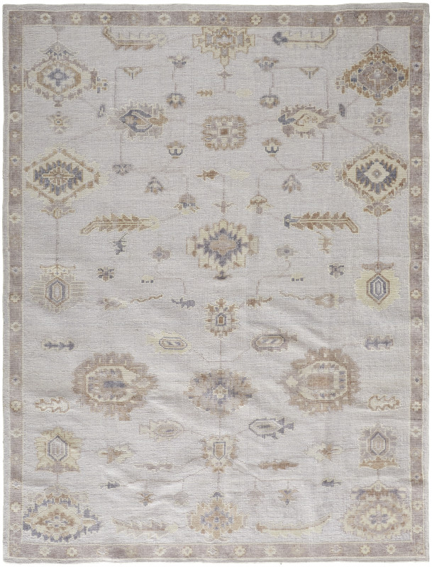 Wendover Transitional Oriental, Ivory/Orange Wendover Transitional Oriental, Ivory/Orange