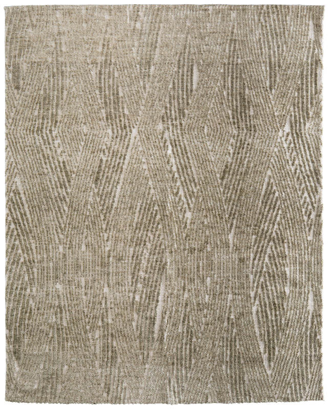 Colton Modern Abstract, Green/Tan