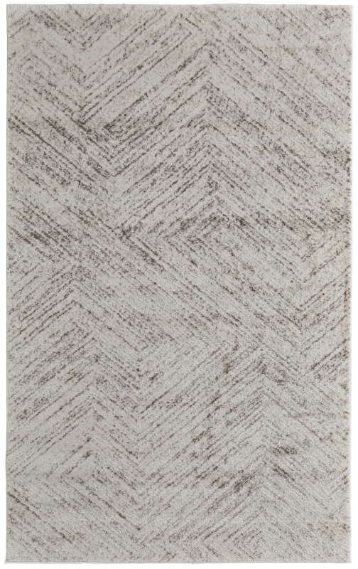Vancouver Modern Geometric, Ivory/Tan/Brown