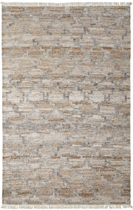 Beckett Transitional Trellis & Lattice, Tan/Grey/Ivory