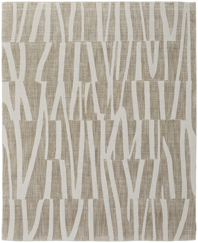 Peconic Modern Abstract, Tan/Ivory