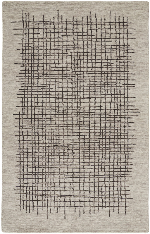 Maddox Transitional Abstract, Tan/Brown