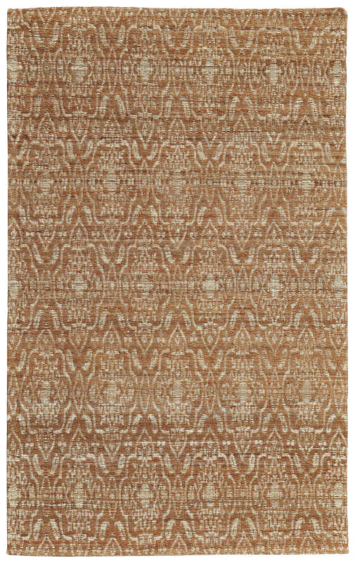 Lilliana Transitional Geometric, Orange/Tan