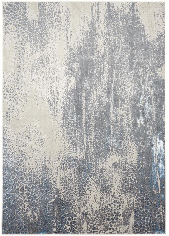Azure Modern WaterColour, Grey/Blue/Ivory