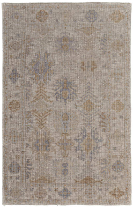 Wendover Transitional Oriental, Ivory/Tan/Blue Wendover Transitional Oriental, Ivory/Tan/Blue