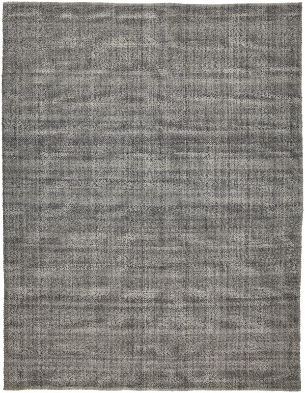 Naples Transitional Solid, Grey/Ivory