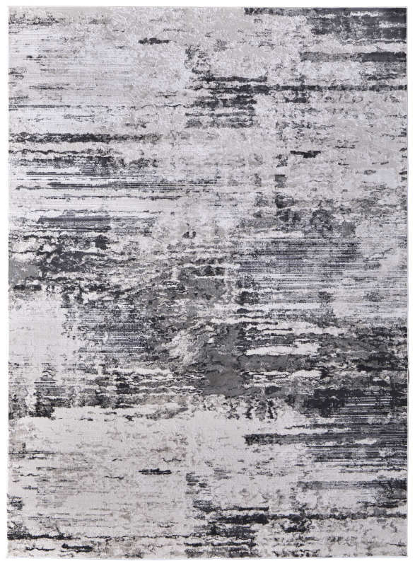 Prasad Modern Abstract, Ivory/Grey/Taupe