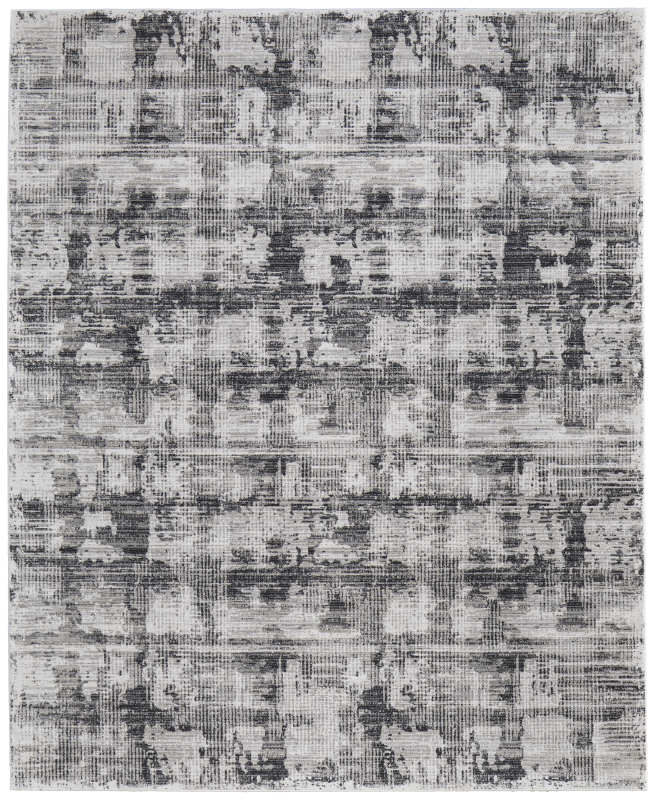 Sonora Modern Abstract, Grey/Ivory
