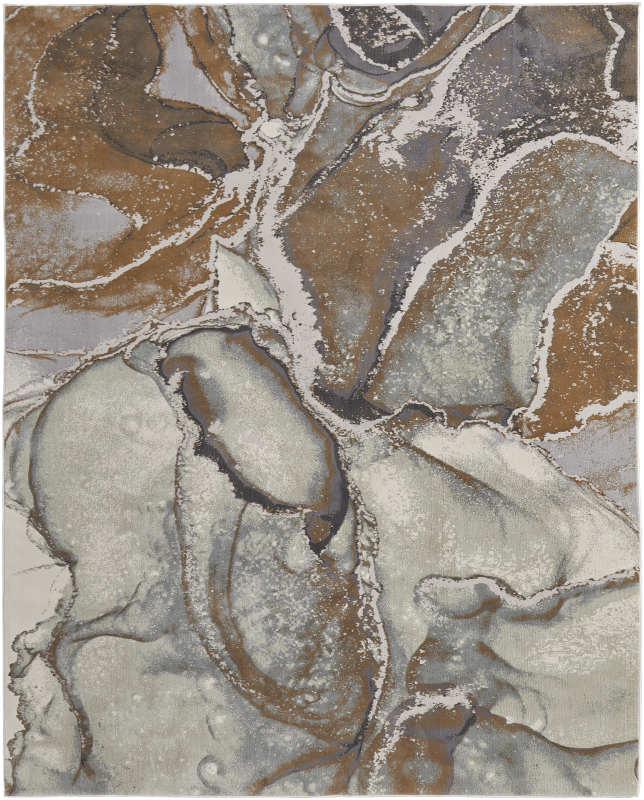Clio Modern Abstract, Grey/Brown