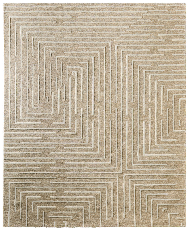 Fenner Transitional Geometric, Taupe/Ivory Fenner Transitional Geometric, Taupe/Ivory