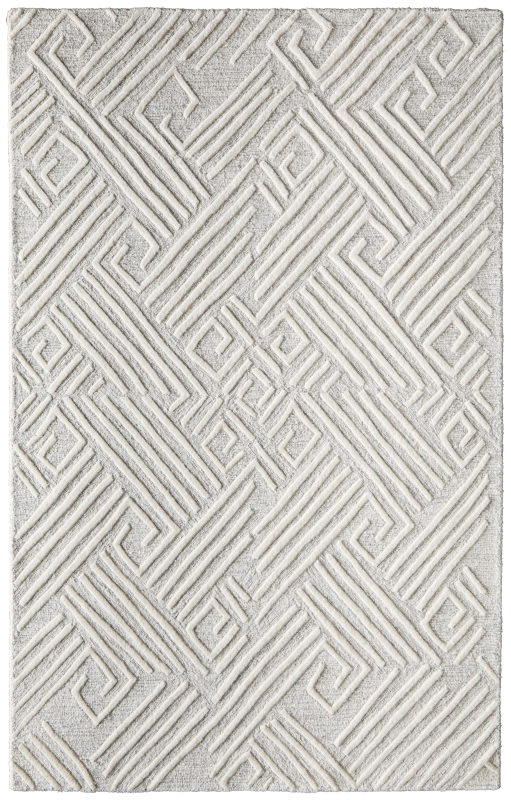 Enzo Transitional Geometric, Tan/Ivory