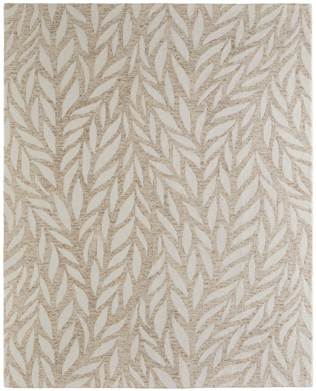 Wallace Modern Floral & Botanical, Tan/Ivory