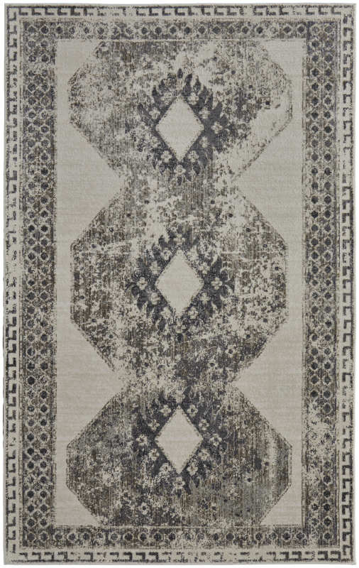 Kano Transitional Distressed, Ivory/Taupe/Grey
