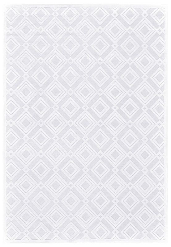 Saphir Mira Modern Geometric, White