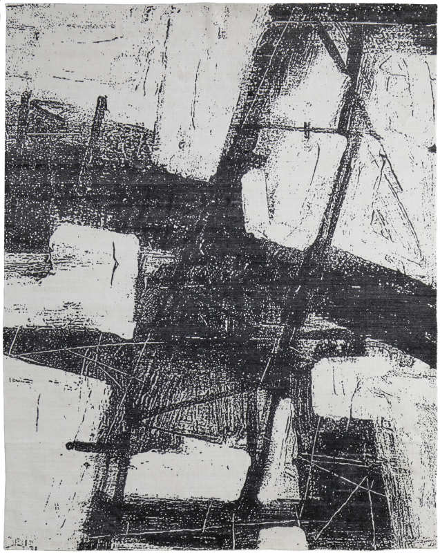 Coda Modern Abstract, Black/White