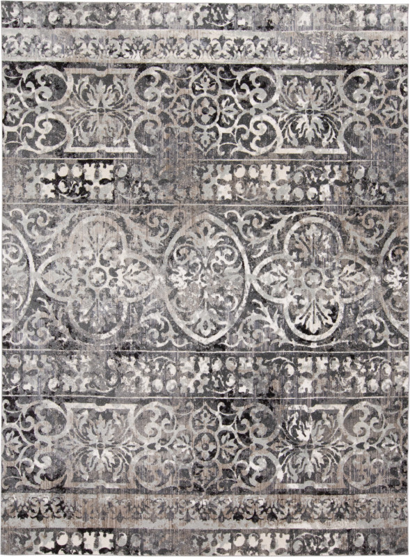 Kano Transitional Distressed, Grey/Ivory/Taupe