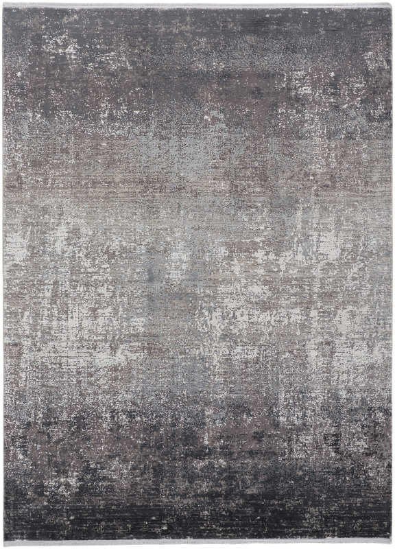 Cadiz Modern Abstract, Grey/Black/Silver